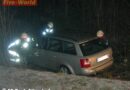 Nö: Nächtliche Bergung eines Pkws in Penk-Altendorf