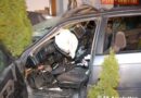 Nö: Mit Pkw in Winklarn gegen Hausmauer geprallt und eingeklemmt