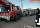 Nö: Menschenrettung nach Verkehrsunfall mit Lkw für die FF Wiener Neudorf