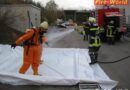 Oö: Schwefelsäureaustritt in Betrieb in Bad Hall -> Schutzstufe II – Einsatz