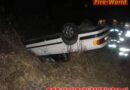 Oö: Wieder Autoüberschlag auf Brandstätter Landesstraße