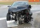 Oö: Eingeklemmte Person nach Crash in Bad Mühllacken