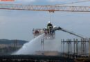 Nö: Dachstuhlvollbrand auf Baustelle des Kulturdepots in St. Pölten