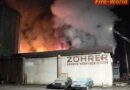 Tirol: Großfeuer in ehemaligem Industriebetrieb in Schwaz