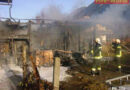 Tirol: Drei verletzte Personen bei Holzschuppenbrand in Silz