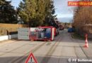 Nö: Heizölaustritt aus Tankwagen in Sollenau