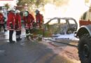 Deutschland: TV: Dramatischer Autobrand – Pkws explodieren nicht (17.2.08)