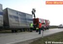 Nö: Wind brachte Lkw ins Schleudern -> Anhänger umgestürzt