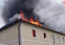 Nö: Feuer am Dach in Versicherungsbüro in Krenstetten