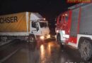 Nö: Bergung eines „ausgerutschten“ Lkw durch die FF Aschbach