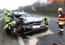 Nö: Verkehrsunfall auf der A4 in Fischamend