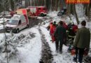 Oö: Einsatz nach schwerem Forstunfall in Gaflenz