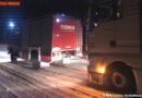 Stmk: Schneechaos im Ennstal – 6 Feuerwehren im Einsatz