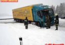 Oö: Doppelter Bergungseinsatz im dichten Schneetreiben