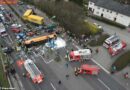 Oö: Impuls 2008 in Puchenau -> Einsatzkräfte trainierten Massenkarambolage