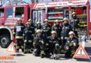 Nö:  Feuerwehr Baden-Stadt legt Ausbildungsprüfung „Löscheinsatz“ ab