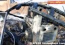 Nö: Scheunenbrand mit Gefahr des Übergreifens auf das angrenzende Wohnhaus
