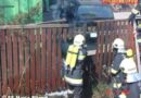 Nö: Brand eines Gartenzauns in Maria Ellend