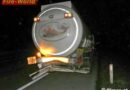 Nö: Kleintransporter prallte gegen Tanklastzug