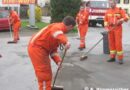 Oö: Ölspur durch das Ortszentrum von Bad Goisern