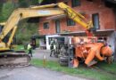 Oö: Umgestürzter Betonmischwagen in Hinterstoder
