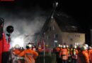Deutschland: Wohnhaus in Holzminden in Flammen -> Über 160 Kräfte im Einsatz