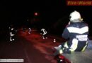 Nö: 1.200 Meter lange Ölspur sorgt für nächtlichen Einsatz in Maria Enzersdorf