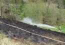 Ktn: Wiesenbrand im Bereich der Hochspannungsleitung in Michelhofen