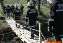 Nö: Techn. Übung -> Bau einer Fußgänger-Notbrücke in Otterthal