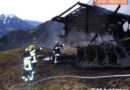 Tirol: Holzhausgroßbrand auf 1.100 m Seehöhe in Schlitters