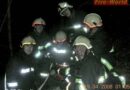 Oö: Waldbrand durch Gleisschleifarbeiten im Gemeindegebiet Klaus
