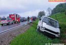 Oö: Verkehrsunfall mit 3 Fahrzeugen auf der B-156 in St. Georgen