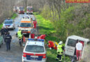 Nö: Kinder nach Verkehrsunfall in Wienerherberg aus Wrack befreit