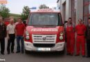 Oö: Feuerwehr Axberg stellt neues Kommandofahrzeug in den Dienst