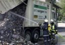 B: Brand eines Müllsammelwagens –  Lenker fuhr zur Feuerwehr