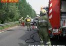 Oö: Zwei Pkw`s verunfallen auf der B3