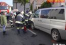 Bgld: Eingeschlossene Person nach Verkehrsunfall in Marz