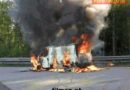 Nö: Fahrzeugbrand auf der A2 zwischen Seebenstein und Grimmenstein