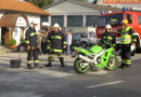 Oö: Ölverlust nach Motorradunfall in Schweinbach