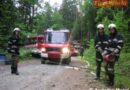 Stmk: Übung -> Busunfall fordert die Feuerwehren im Oberen Stainztal