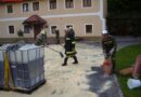 Oö: Öleinsatz in Tragwein -> Traktor verlor Rapsöl-Tanks