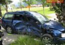 Oö: Verkehrsunfall auf B 145 in Bad Goisern -> 2 Verletzte