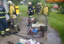 Oö: Zimmerbrand in einem landwirtschaftlichen Anwesen in Bad Ischl