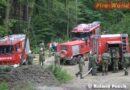 Nö/Bgld: Alarm für Hundertschaft an Helfern bei Waldbrand auf der Rosalia