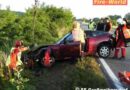 Nö: Mähdrescher und Pkw kollidieren auf der B4