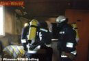 Nö: Zimmerbrand im 1. Stock eines Einfamilienhauses in Guntramsdorf