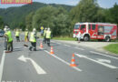 Stmk: Motorrad gegen Pkw -> Motorradlenker verletzt
