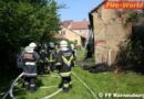 Nö: Scheunenbrand mit vermisster Person in Korneuburg