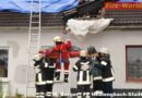 Nö: Erst Wohnungsbrand, dann Menschenrettung bei Sanierungsarbeiten