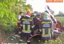 Nö: Fahrzeug kommt von der Autobahn ab – Lenker schwer verletzt